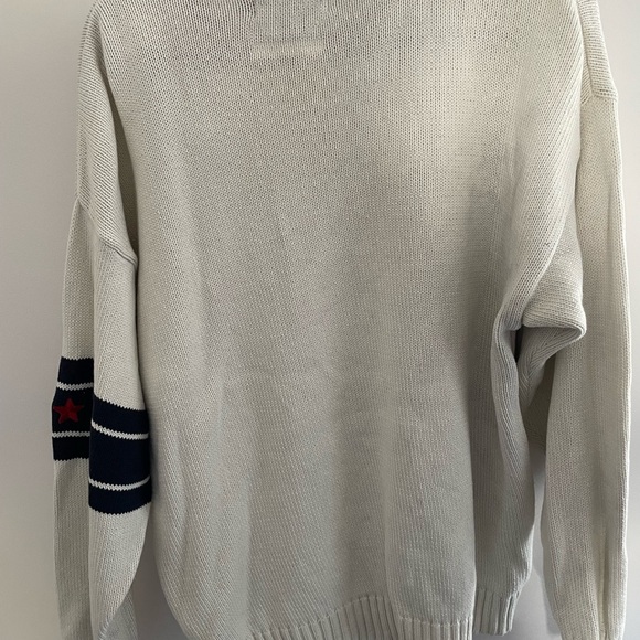 Ralph Lauren White Crewneck Sweater - Picture 6 of 6